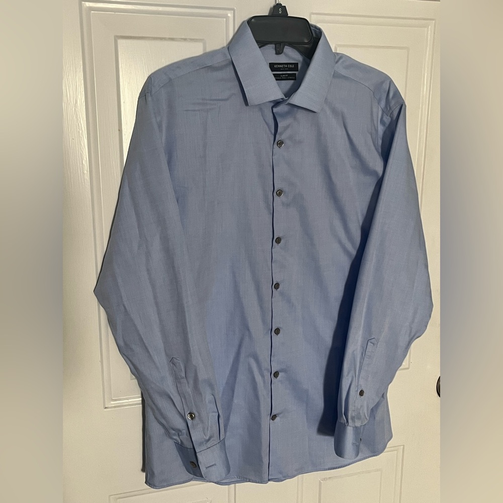 Kenneth Cole Light Blue Dress Shirt